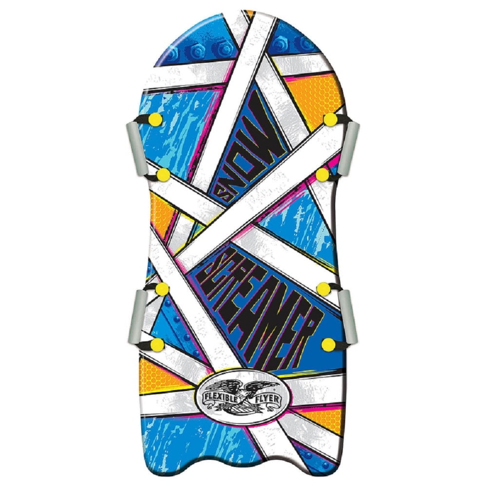 1PC Flexible Flyer Flexible Flyer F47 Snow Screamer Foam Sleds, Assorted design, 47'