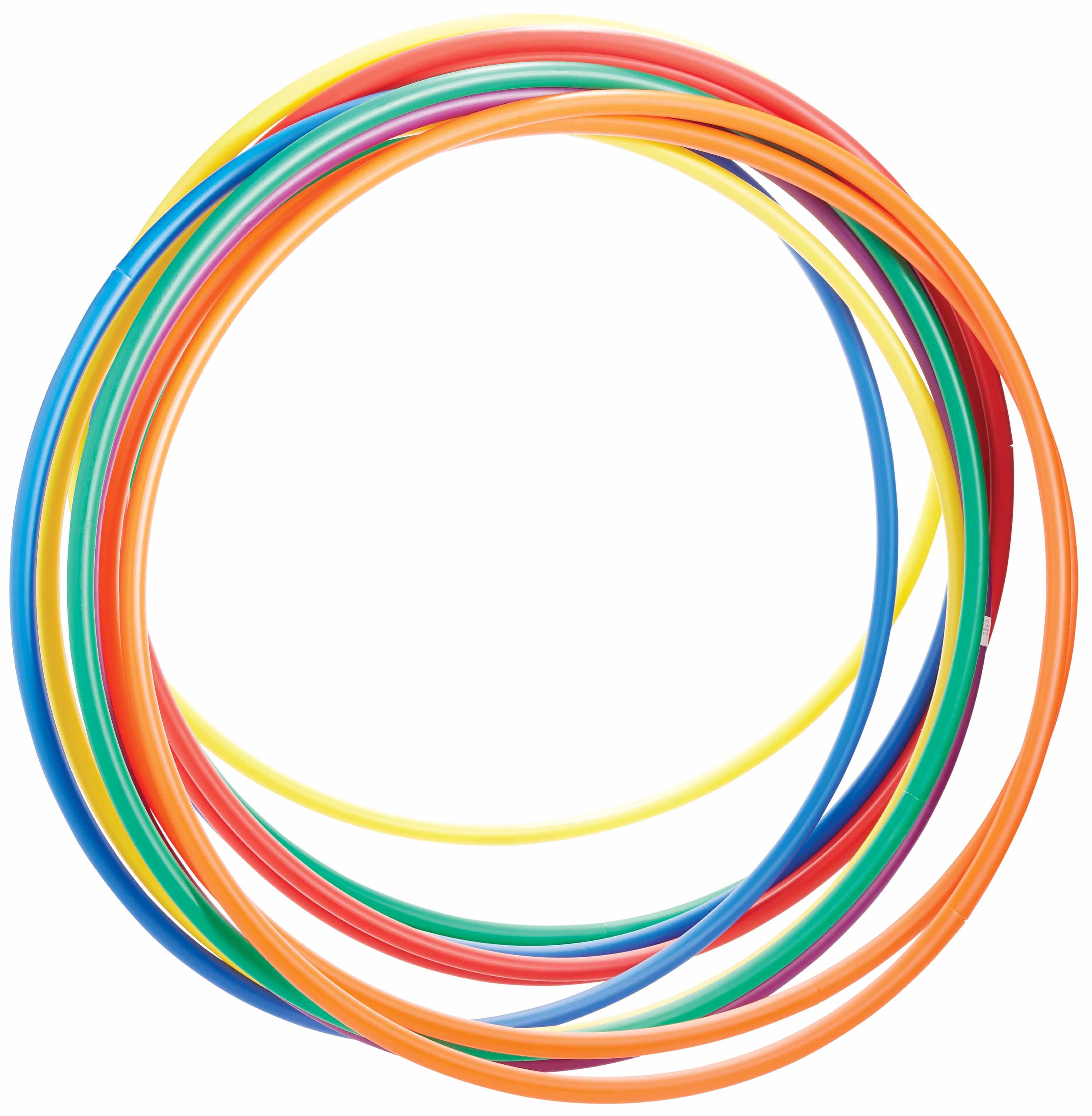 30' Deluxe Hula Hoops, 12-Pack