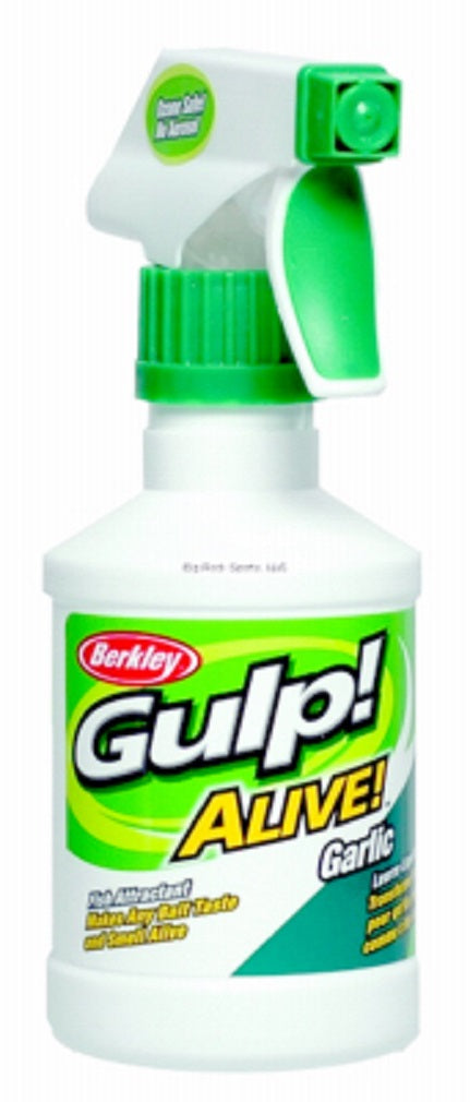 Berkley 4475-1491 Garlic Gulp Alive Attractant Spray, 8 Oz