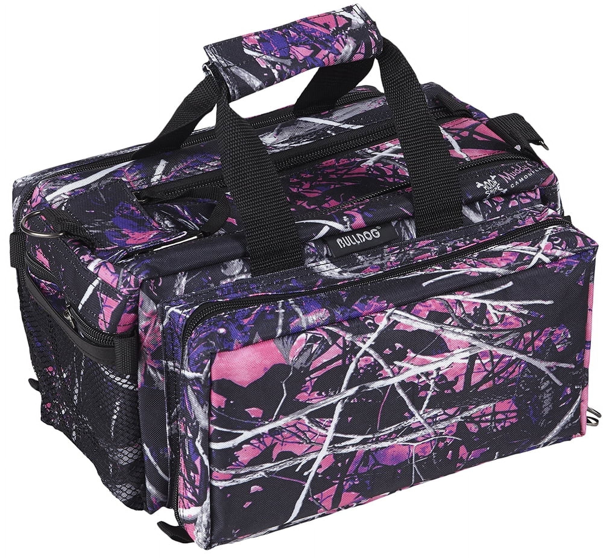 Bulldog BD910MDG Deluxe Range Bag w/Strap Nylon 13'x7'x7' Muddy Girl Camo