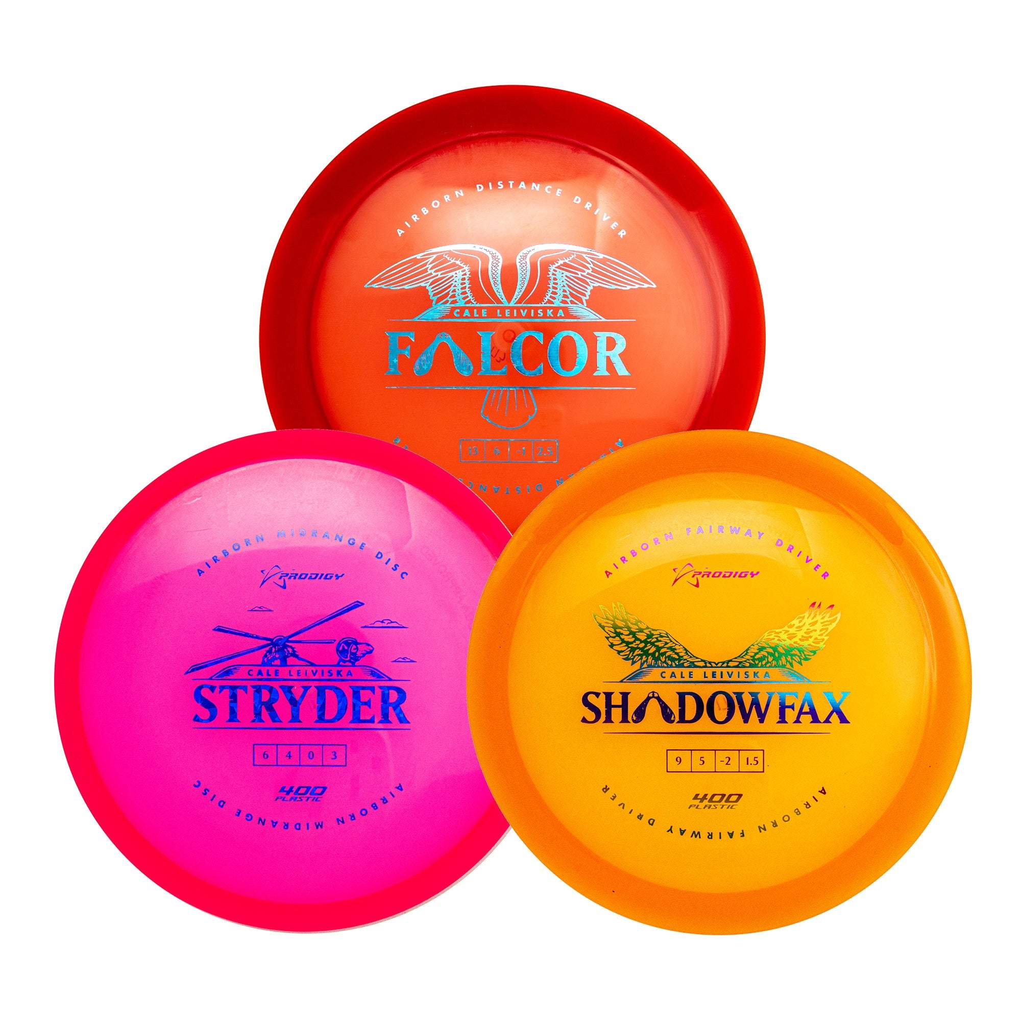 Cale Leiviska Airborn Prodigy Collabs Series Set 400 Plastic - 3 Discs