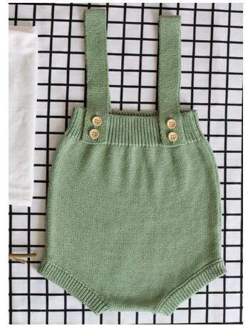 Girl's Clothing Green / 24M Baby Knitted Cardigan Romper